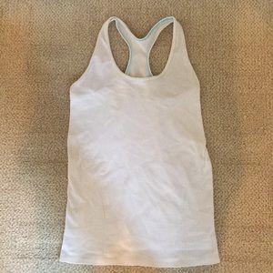 White Razorback Ivivva Tank Top